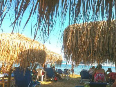 Beach House For Up To 9 People Near Olympia Katakolo Exteriör bild